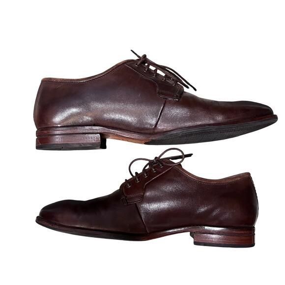 Cole Haan Wagner Grand Postman Leather Oxford Dress Shoes C29030 Brown 11.5M - Picture 5 of 8